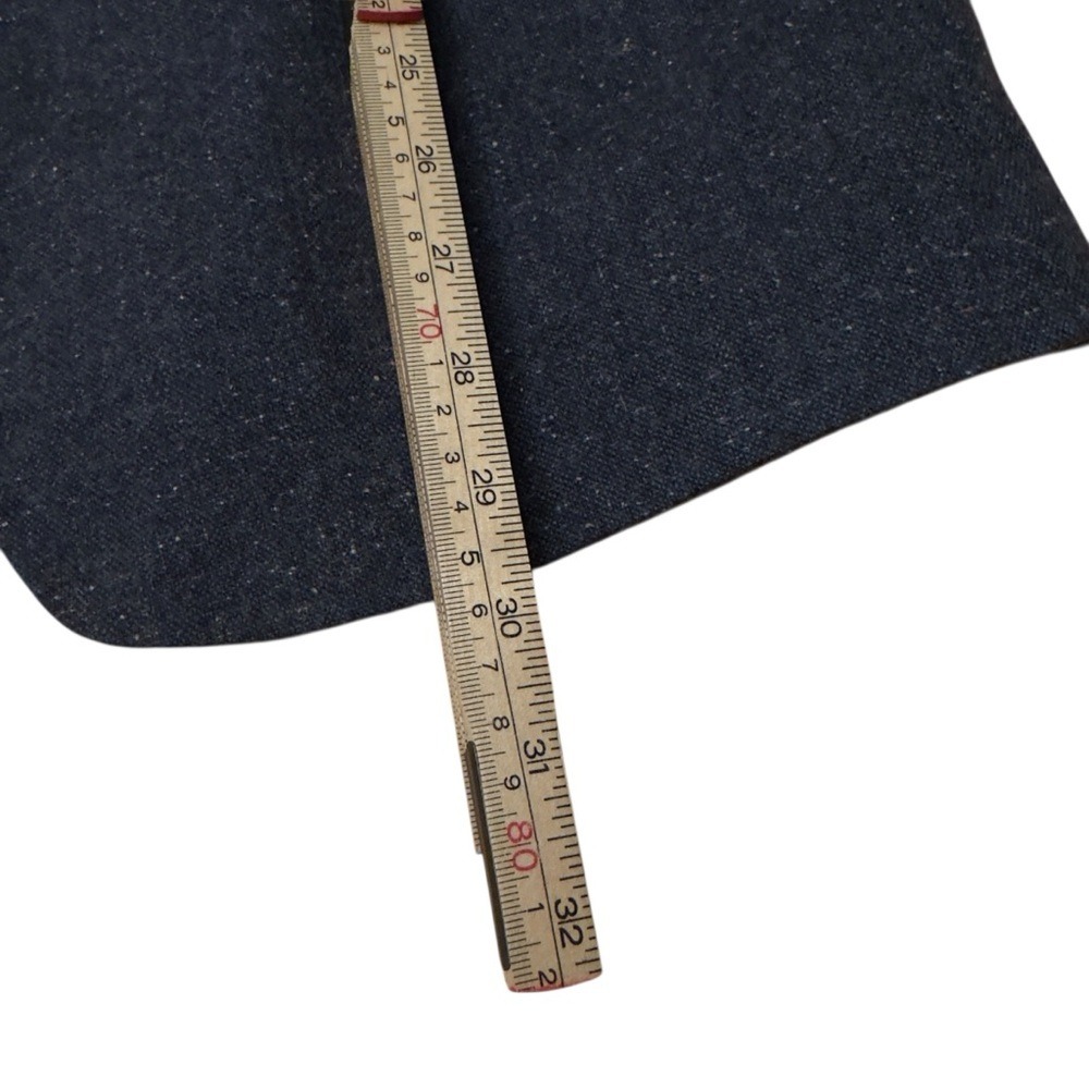 Tommy Hilfiger Wool Blend Sport Coat Mens 42R Charcoal Elbow Patches Two Button - Picture 9 of 13